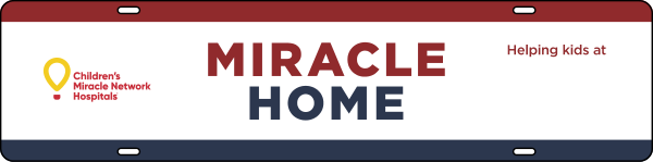 Miracle Home Sign Rider, 6h x 24w, Steel